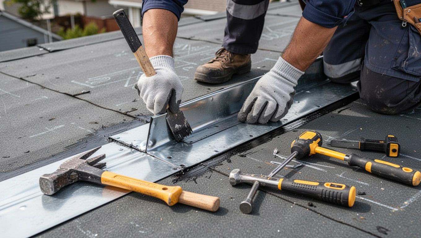 Roof Flashing Repair