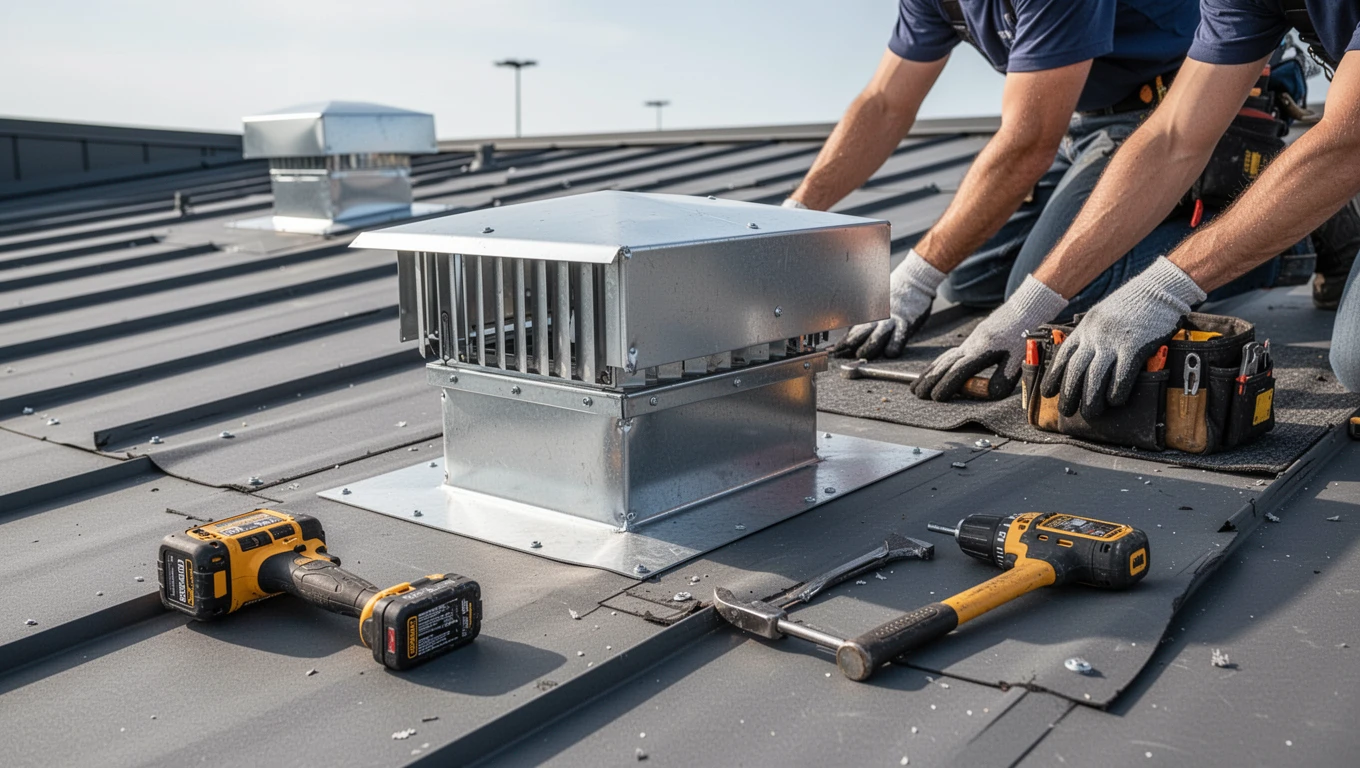 Roof Ventilation Installation